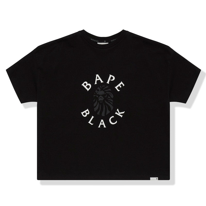 BAPE BLACK Lobo Boxy Fit Tee Black