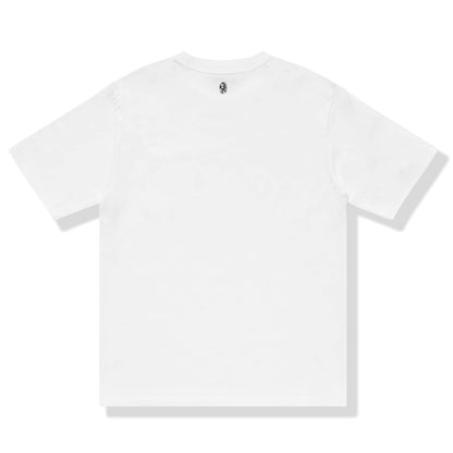 BAPE BLACK Logo Pocket Tee White