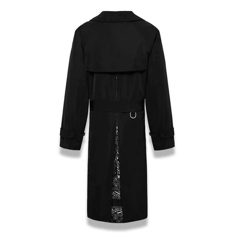 BAPE BLACK Trench Coat Black