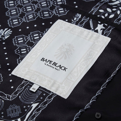 BAPE BLACK Trench Coat Black