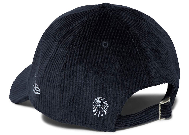 BAPE BLACK x New Era Logo Corduroy Cap Black