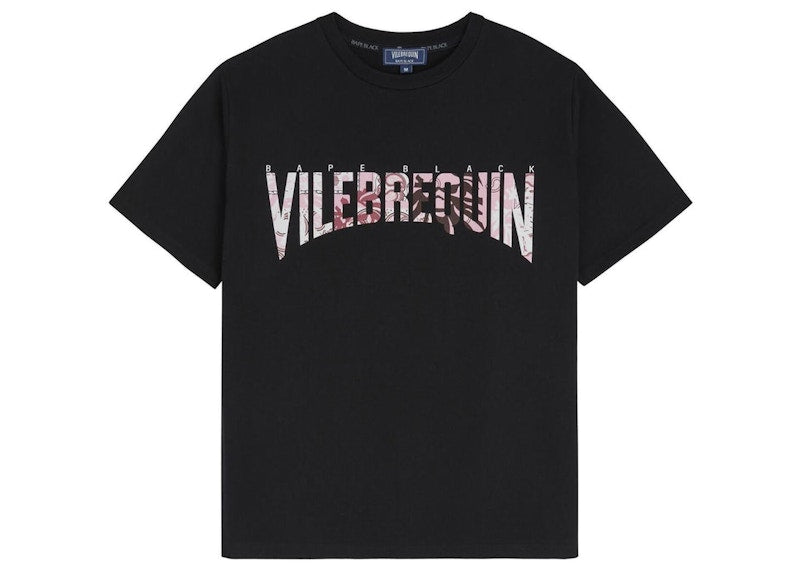 BAPE BLACK x Vilebrequin Logo Tee Black