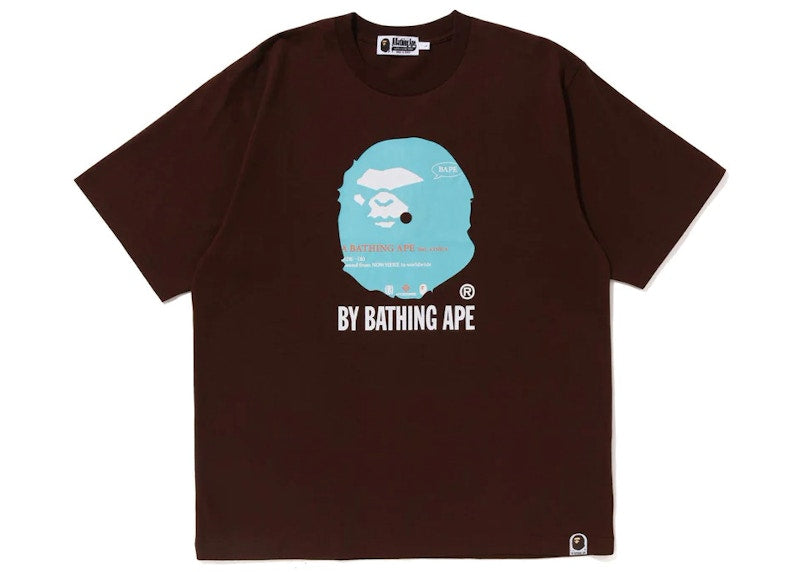 BAPE (B)Y Bathing Ape Tee Brown