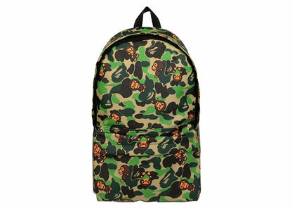 BAPE Baby Milo ABC Camo Large Backpack Green