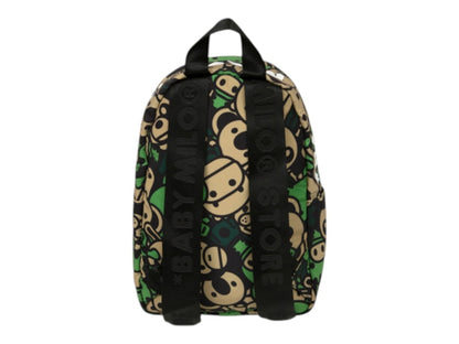 BAPE Baby Milo And Friends Small Backpack Army Green