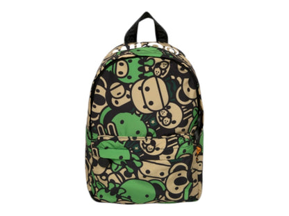BAPE Baby Milo And Friends Small Backpack Army Green