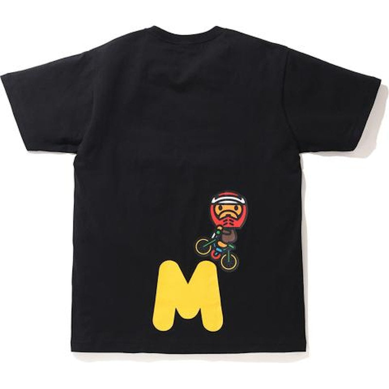BAPE Baby Milo BMX Bunny Hop Tee Black