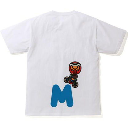 BAPE Baby Milo BMX Bunny Hop Tee White