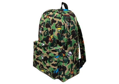 BAPE Baby Milo Camo Backpack Army Green