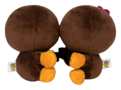 BAPE Baby Milo Curtain Tie Brown