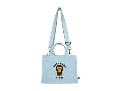 BAPE Baby Milo Denim Small Tote Bag Denim