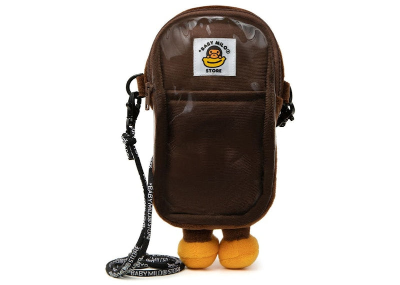 BAPE Baby Milo Donut Mobile Bag Brown/Blue