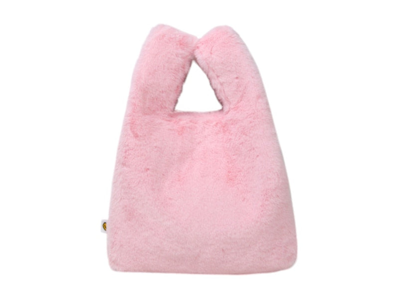 BAPE Baby Milo Fluffy Tote Bag Pink