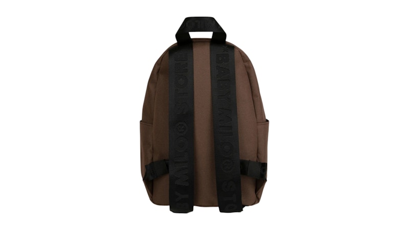 BAPE Baby Milo Hard Mini Backpack Brown