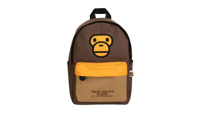 BAPE Baby Milo Hard Mini Backpack Brown