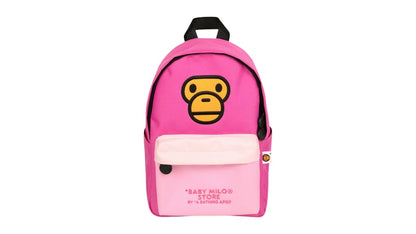 BAPE Baby Milo Hard Mini Backpack Carmine Rose