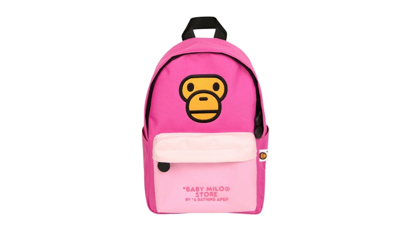 BAPE Baby Milo Hard Mini Backpack Carmine Rose