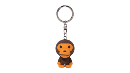 BAPE Baby Milo Keychain Brown