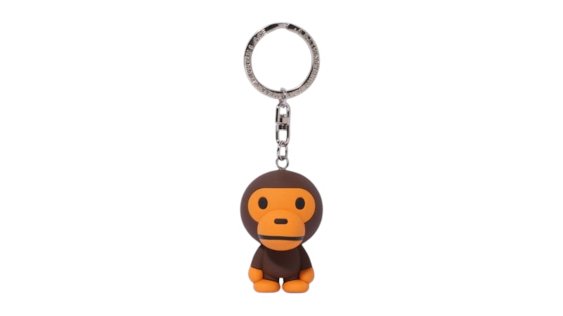 BAPE Baby Milo Keychain Brown