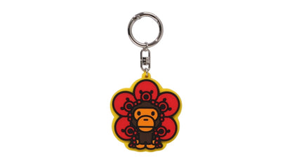 BAPE Baby Milo Kids Friends Rubber Keychain Yellow