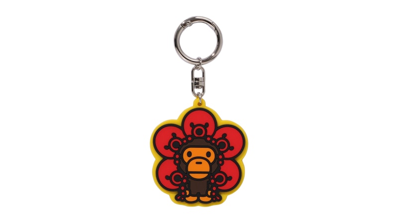 BAPE Baby Milo Kids Friends Rubber Keychain Yellow