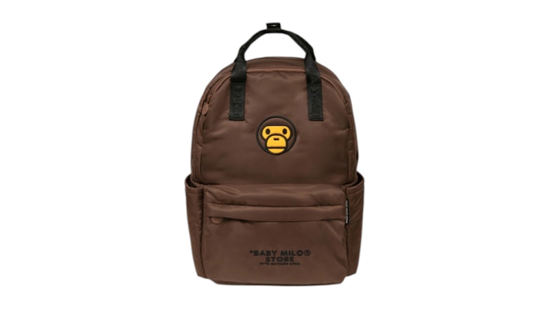 BAPE Baby Milo Medium Backpack Brown