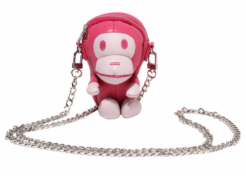 BAPE Baby Milo Mini Shoulder Bag Pink