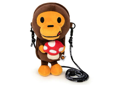 BAPE Baby Milo Mobile Bag (FW24) Brown