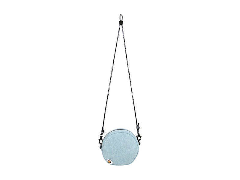 BAPE Baby Milo Plush Crossbody Bag Denim