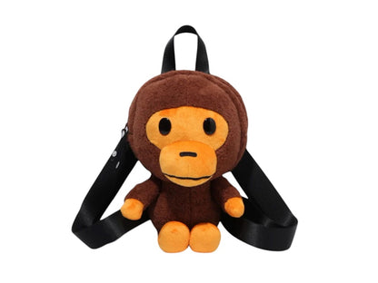 BAPE Baby Milo Plush Doll Day Pack Brown