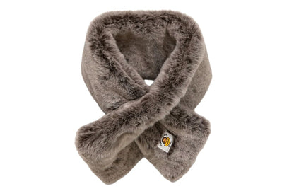 BAPE Baby Milo Plush Doll Faux Fur Scarf Brown