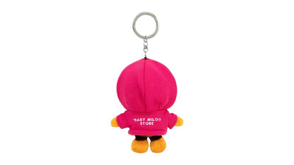 BAPE Baby Milo Plush Doll Keychain Bright Red