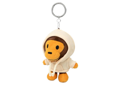 BAPE Baby Milo Plush Doll Keychain Ivory