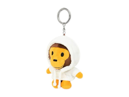 BAPE Baby Milo Plush Doll Keychain White