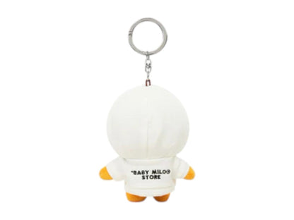 BAPE Baby Milo Plush Doll Keychain White