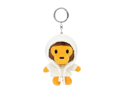 BAPE Baby Milo Plush Doll Keychain White
