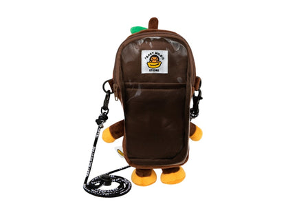 BAPE Baby Milo Plush Mobile Bag Bright Red