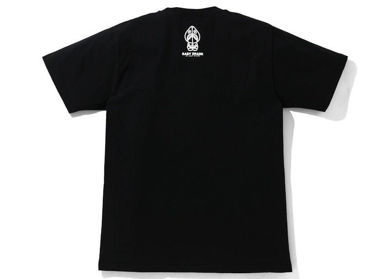 BAPE Baby Milo Shark College Tee Black/Gray