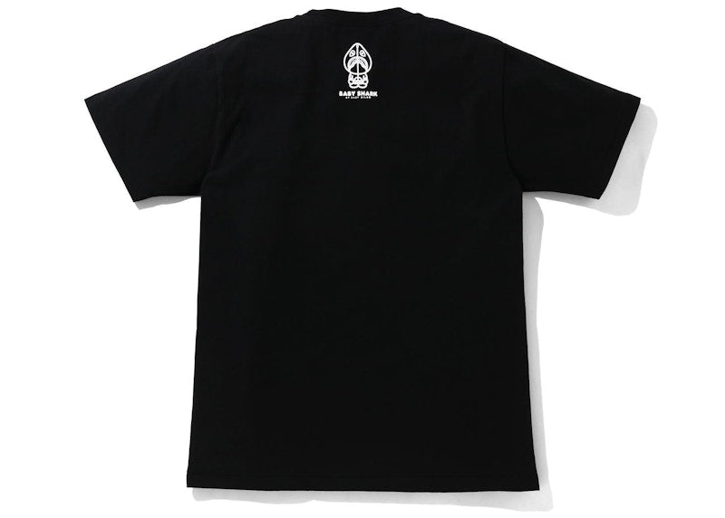 BAPE Baby Milo Shark College Tee Black/Red