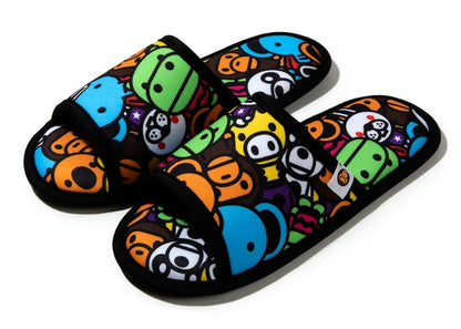 BAPE Baby Milo Slipper Black Multi