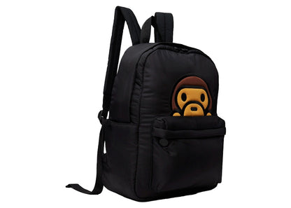BAPE Baby Milo Soft Backpack Black
