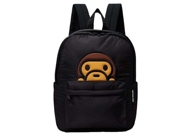 BAPE Baby Milo Soft Backpack Black