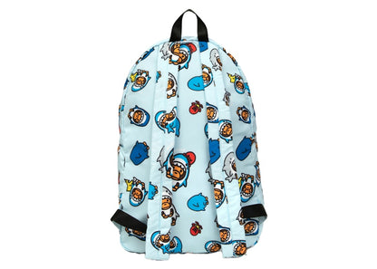 BAPE Baby Milo Soft Backpack Light Blue