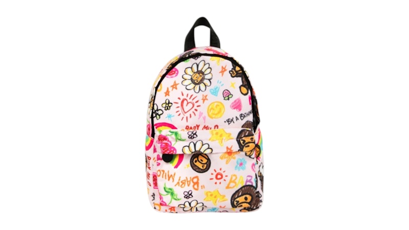 BAPE Baby Milo Soft Mini Backpack Pale Pink
