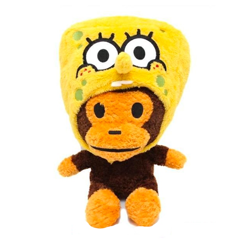 BAPE Baby Milo Spongebob Plush Brown