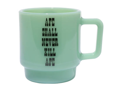 BAPE Baby Milo Stacking Milk Glass Green