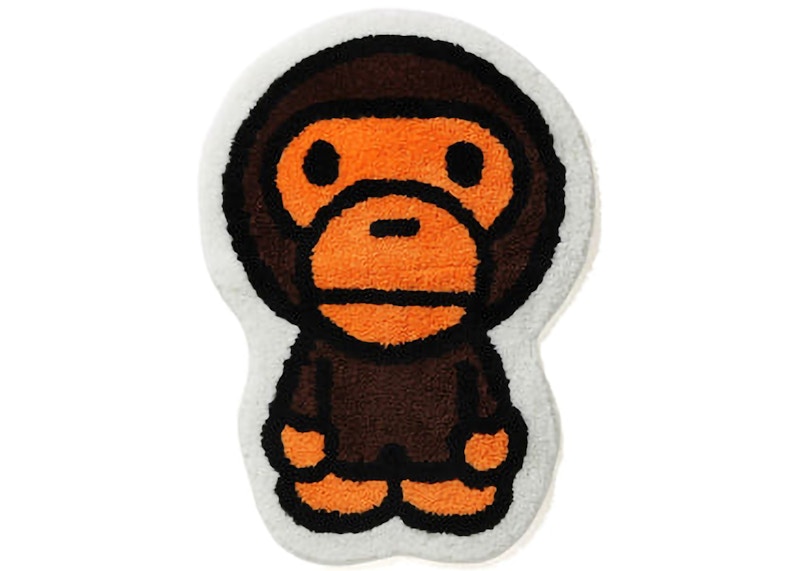BAPE Baby Milo Standing Rug Brown
