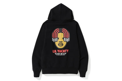 BAPE Baby Milo x Lil Yachty Pullover Hoodie Black