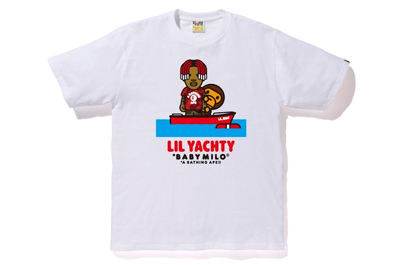 BAPE Baby Milo x Lil Yachty Tee #2 White