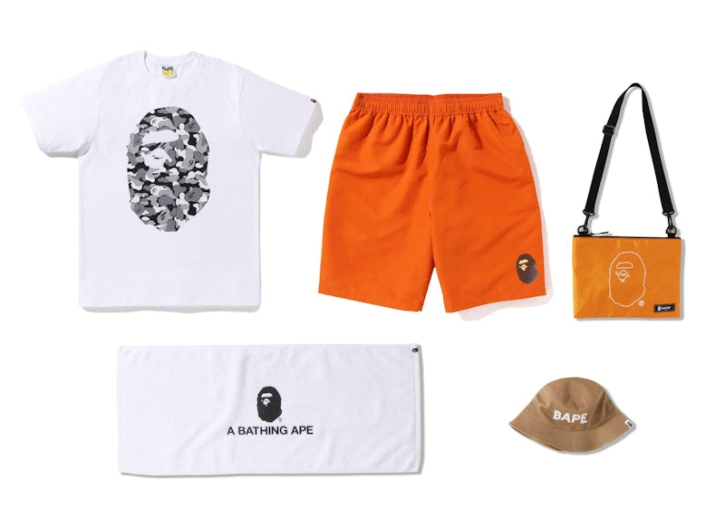 BAPE Bag 2022 Beach Japan Exclusive Pack (Mens) Grey Camo